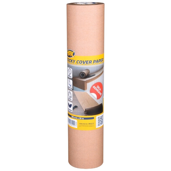 Afbeeldingen van Zelfklevend afdekpapier - 296mm x 30m CP3030