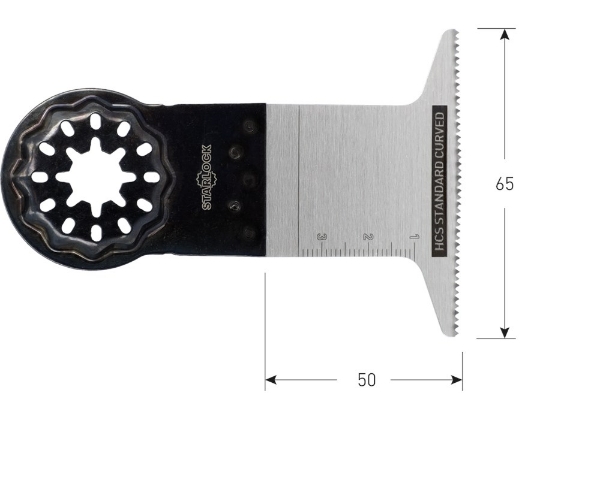 Afbeeldingen van Rotec invalzaagblad HCS Starlock mts65 6 [10]