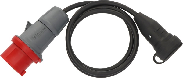 Afbeeldingen van Verloopkabel 1,5mtr CEE16A/5p -> 230v/3p