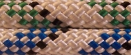 Afbeeldingen van Gevl.poly.vallenlijn 10mm blauw merkdraad