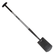 Afbeeldingen van Spade met hals antrac. glasfiberkern steel