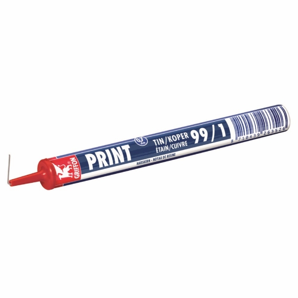 Afbeeldingen van Soldeertin 0,7mm 4mtr. tin/koper