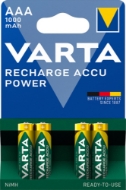 Afbeeldingen van Varta opl.batt. (AAA) 1000mah nimh (4st)