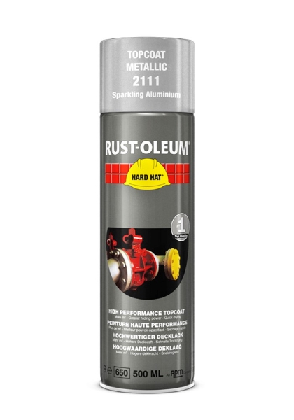 Afbeeldingen van Rust-oleum fon.aluminium 2111 spuitbus