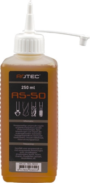 Afbeeldingen van Rotec snijolie flacon 250 ML.