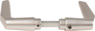 Afbeeldingen van Oxloc deurkruk recht 115mm F1 type nantes