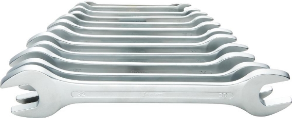 Afbeeldingen van For dubbele steeksleutelset din3110 12-delig