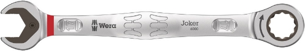 Afbeeldingen van Ringratelsleutel 17mm JOKER Wera