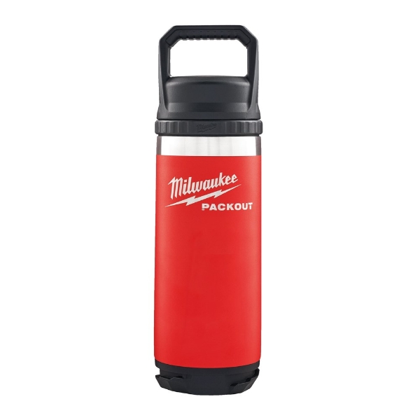 Afbeeldingen van PACKOUT™ 532 ml fles met deksel rood