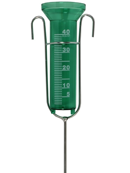Afbeeldingen van Regenmeter 40ml steel 95cm