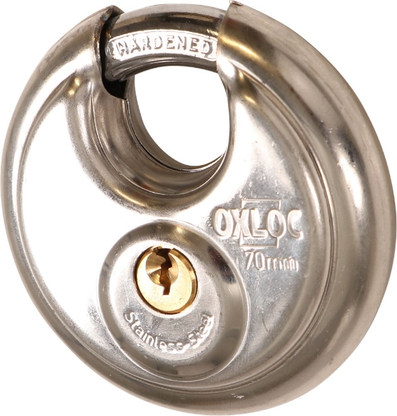 Afbeeldingen van Oxloc discushangslot RVS 70cm, KD70 VS