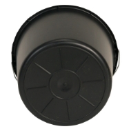 Afbeeldingen van Bouwemmer 12ltr. zwart