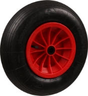 Afbeeldingen van Kelfort luchtband r.lag. 400mm velg kunstst.
