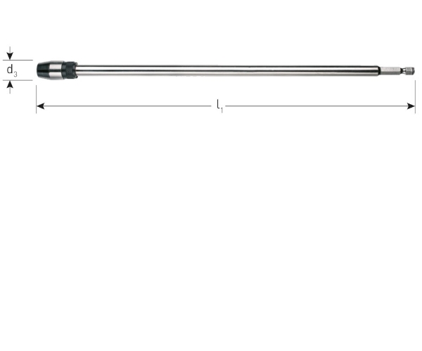 Afbeeldingen van Rotec verlengstuk 300mm tbv speedboor