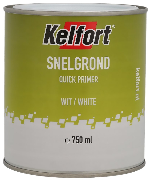 Afbeeldingen van Kelfort grondverf snel WIT 750ml