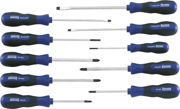 Afbeeldingen van For SET schroevendr. a 10 stuks (sleuf,ph,pz)