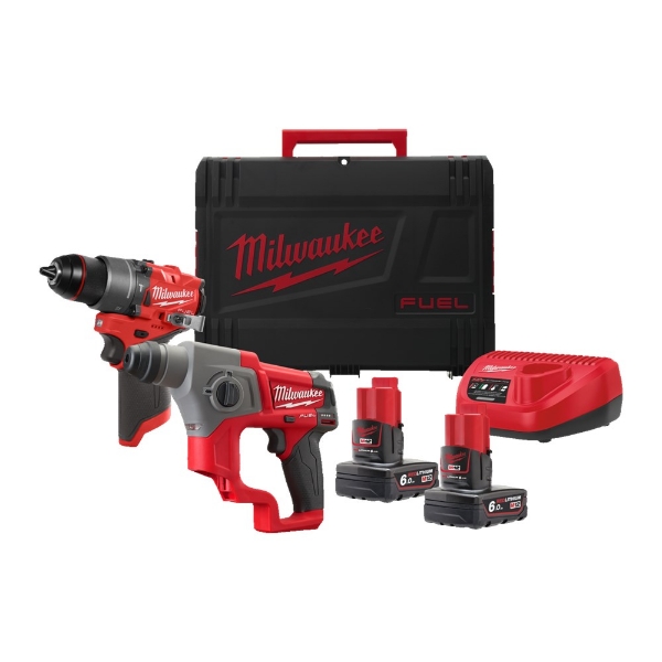 Afbeeldingen van M12 FUEL™ powerpack (M12 FPD2, M12 CH, 2 x M1