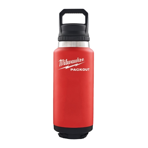 Afbeeldingen van PACKOUT™ 1065 ml fles met deksel rood