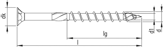 Afbeelding voor categorie Houtbouwschroeven