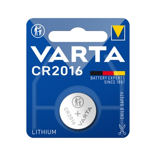 Afbeeldingen van Varta knoopcel CR2016 3v Lithium