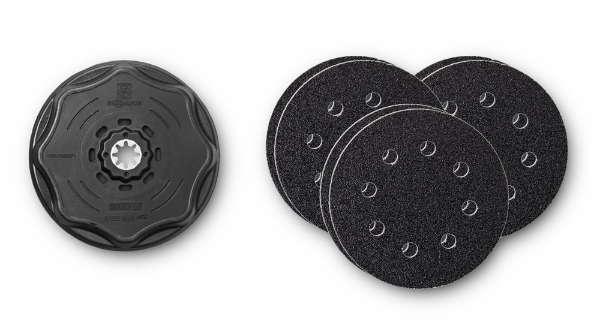 Afbeeldingen van Fein 1set schuurvoet rond 115 Starlock+