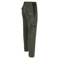 Afbeeldingen van Her Torex broek mt.52(b46)Donker Kaki/ Zwart