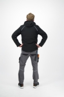 Afbeeldingen van Her taris softshell mt.l gevoerd zwart