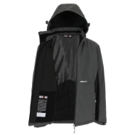 Afbeeldingen van Her taris softshell mt.m gevoerd antr./zw.