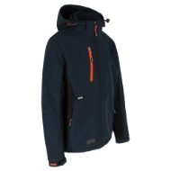 Afbeeldingen van Her softshell jas mt.xxl marine/zwart trystan