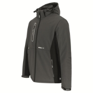 Afbeeldingen van Her taris softshell mt.m gevoerd antr./zw.