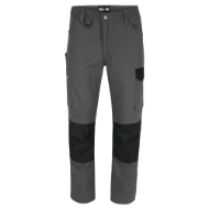 Afbeeldingen van Her Dero broek mt.52(b46)Antraciet/ Zwart