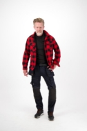 Afbeeldingen van Her Linx Jeansbroek mt.50(B44) Donkerbl Jeans
