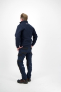 Afbeeldingen van Her Otar sweatvest met kraag  mt.XXL Marine