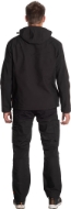 Afbeeldingen van Her softshell jas mt.m zwart trystan