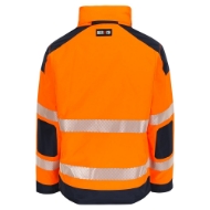 Afbeeldingen van Her jas mt.XL Hodor High Viz Oranje/Marine