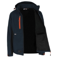 Afbeeldingen van Her softshell jas mt.xxl marine/zwart trystan