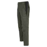 Afbeeldingen van Her Torex broek mt.52(b46)Donker Kaki/ Zwart