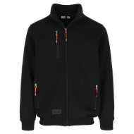 Afbeeldingen van Her Otar sweatvest met kraag  mt.L Zwart