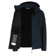 Afbeeldingen van Her softshell jas mt.xxl marine/zwart trystan