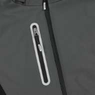 Afbeeldingen van Her taris softshell mt.m gevoerd antr./zw.