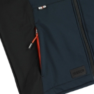 Afbeeldingen van Her softshell jas mt.xxl marine/zwart trystan