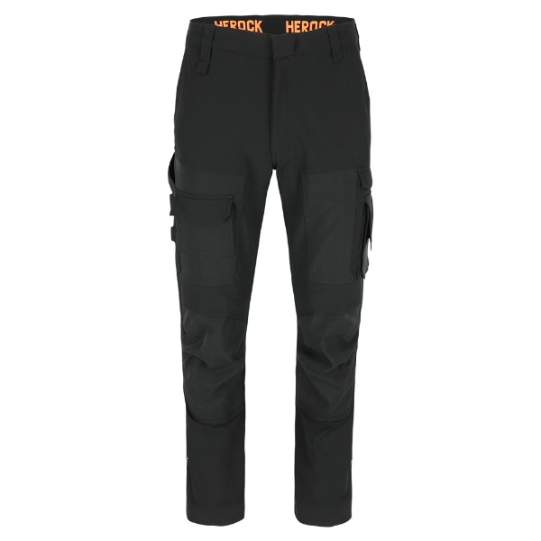 Afbeeldingen van Her Faro broek zwart mt.54 (B48) Zwart