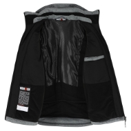 Afbeeldingen van Her taris softshell mt.m  Chine Grijs/zwart