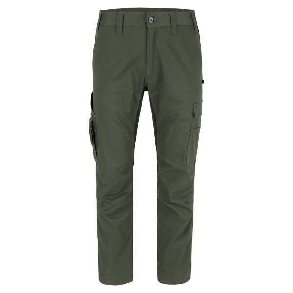 Afbeeldingen van Her Torex broek mt.52(b46)Donker Kaki/ Zwart