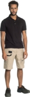 Afbeeldingen van Her korte broek mt.56(b50) beige/zwart batua