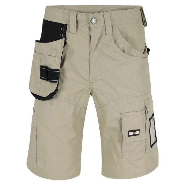 Afbeeldingen van Her korte broek mt.56(b50) beige/zwart batua