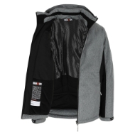 Afbeeldingen van Her taris softshell mt.m  Chine Grijs/zwart