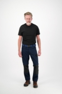 Afbeeldingen van Her Dero broek mt.54(b48)Marine/Zwart