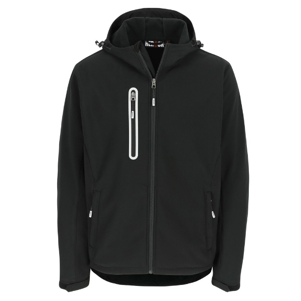 Afbeeldingen van Her igor softshell jas zwart l 