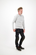 Afbeeldingen van Her Linx Jeansbroek mt.50(B44) Donkerbl Jeans